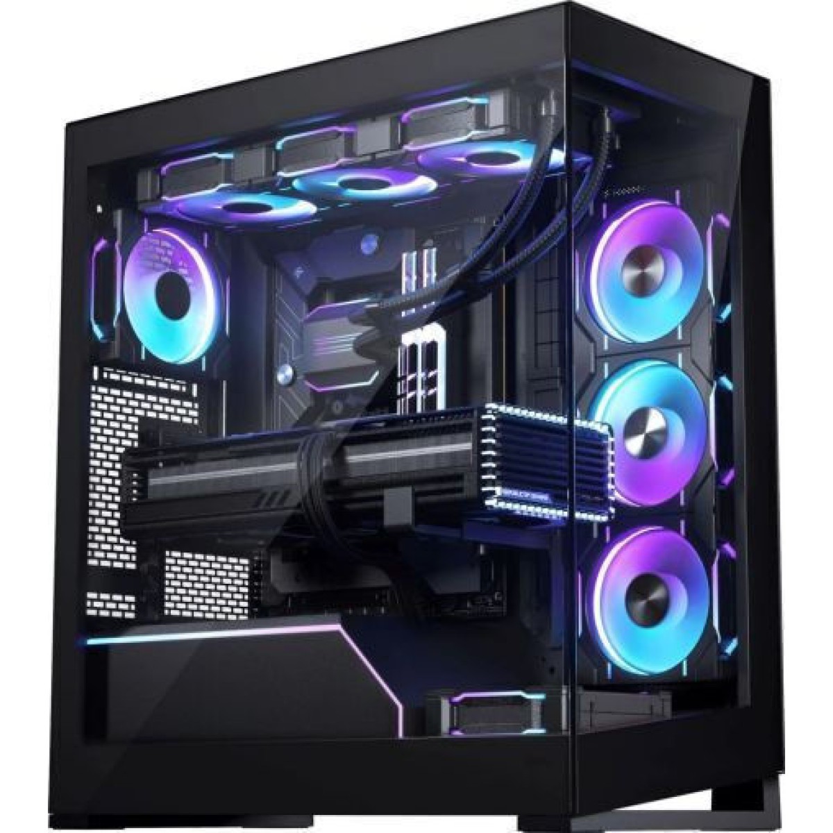 Phanteks NV5 MKII Midi Tower Κουτί Υπολογιστή με Πλαϊνό Παράθυρο Satin Black