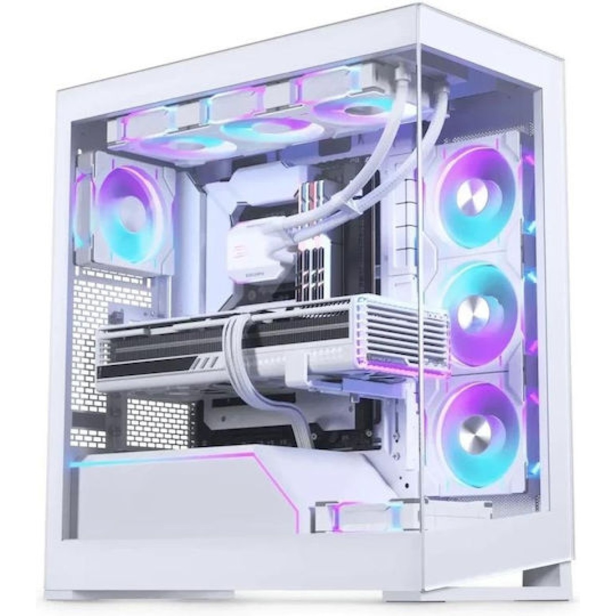 Phanteks NV5 MKII Midi Tower Κουτί Υπολογιστή με Πλαϊνό Παράθυρο Λευκό