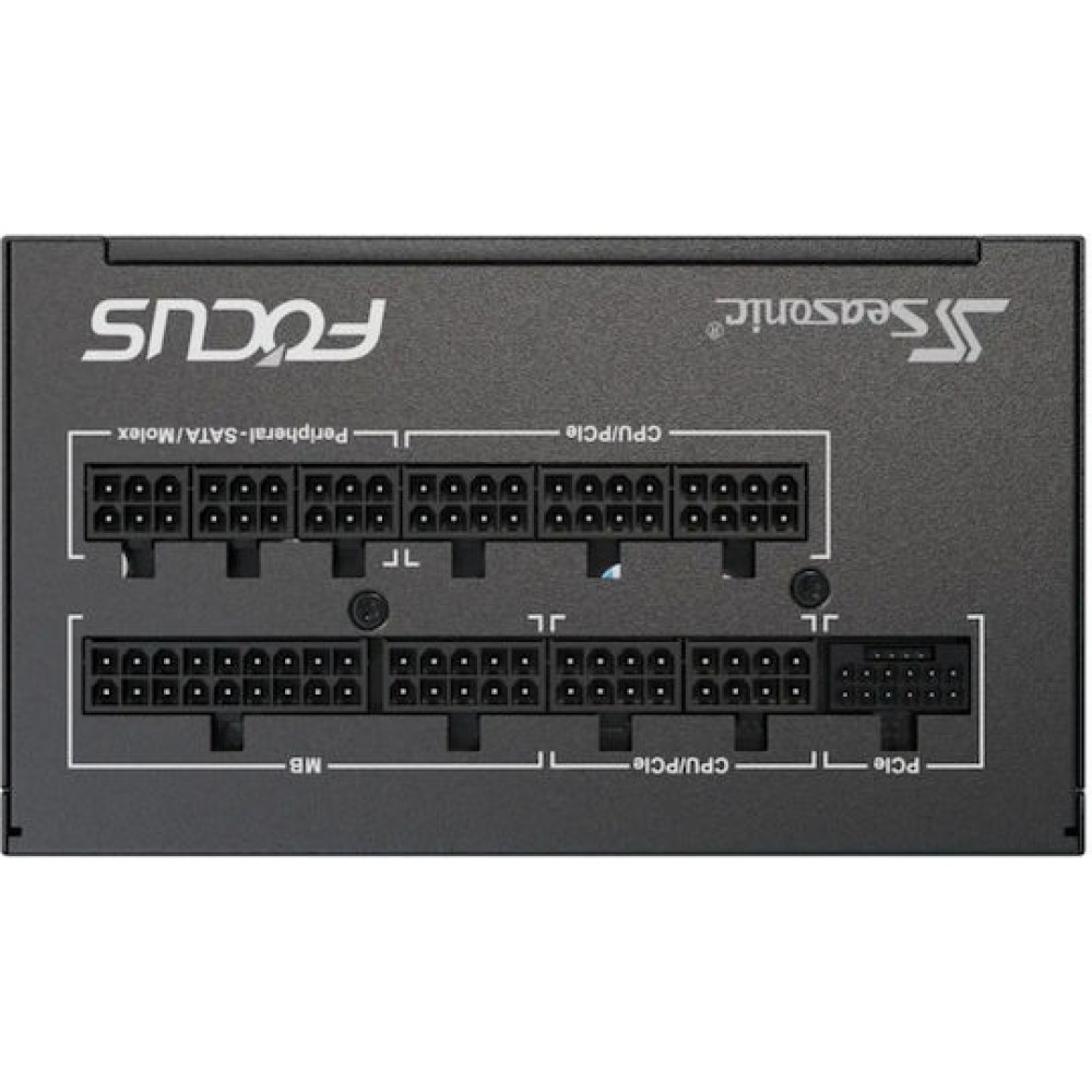 Seasonic Focus GX ATX3.1 2024 850W Μαύρο Τροφοδοτικό Υπολογιστή Full Modular 80 Plus Gold