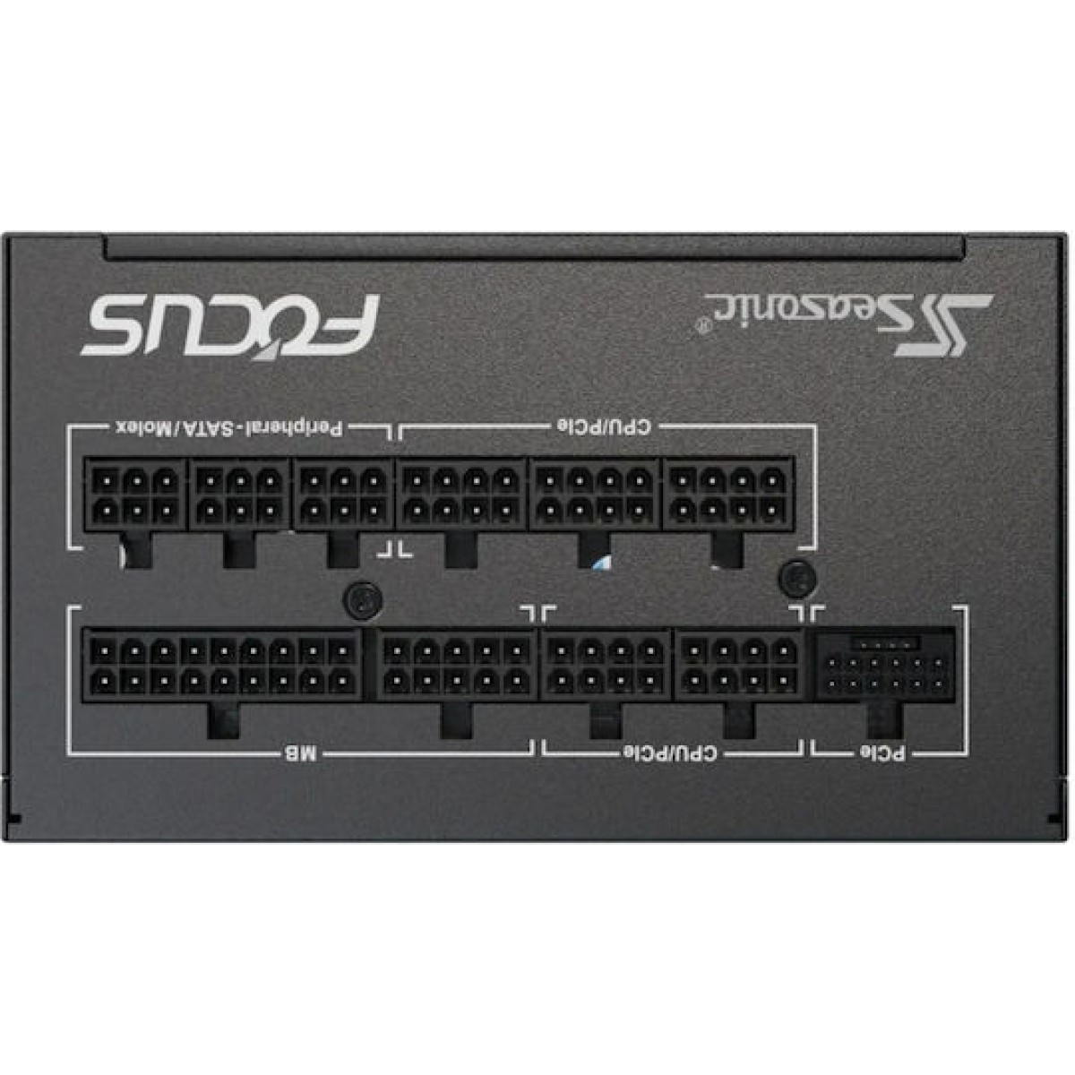 Seasonic Focus GX ATX3.1 2024 850W Μαύρο Τροφοδοτικό Υπολογιστή Full Modular 80 Plus Gold