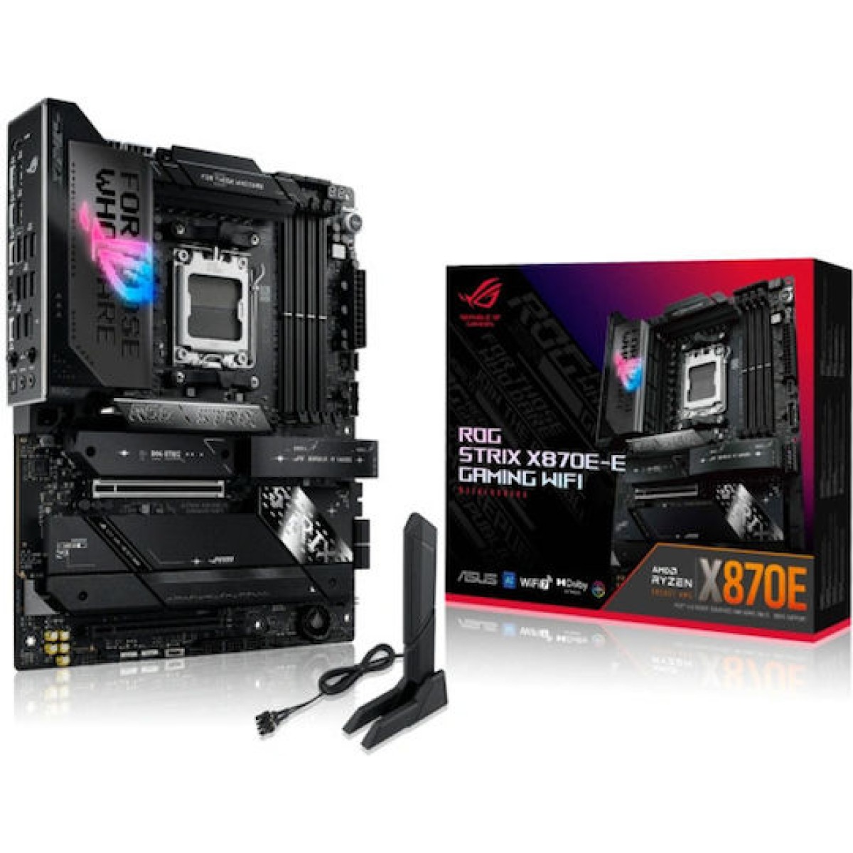 Asus ROG STRIX X870E-E GAMING WIFI Motherboard ATX με AMD AM5 Socket 90MB1IB0-M0EAY0