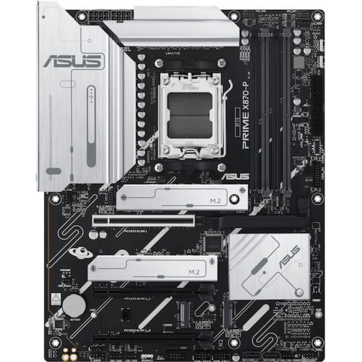 Asus PRIME X870-P Motherboard ATX με AMD AM5 Socket 90MB1IT0-M0EAY0