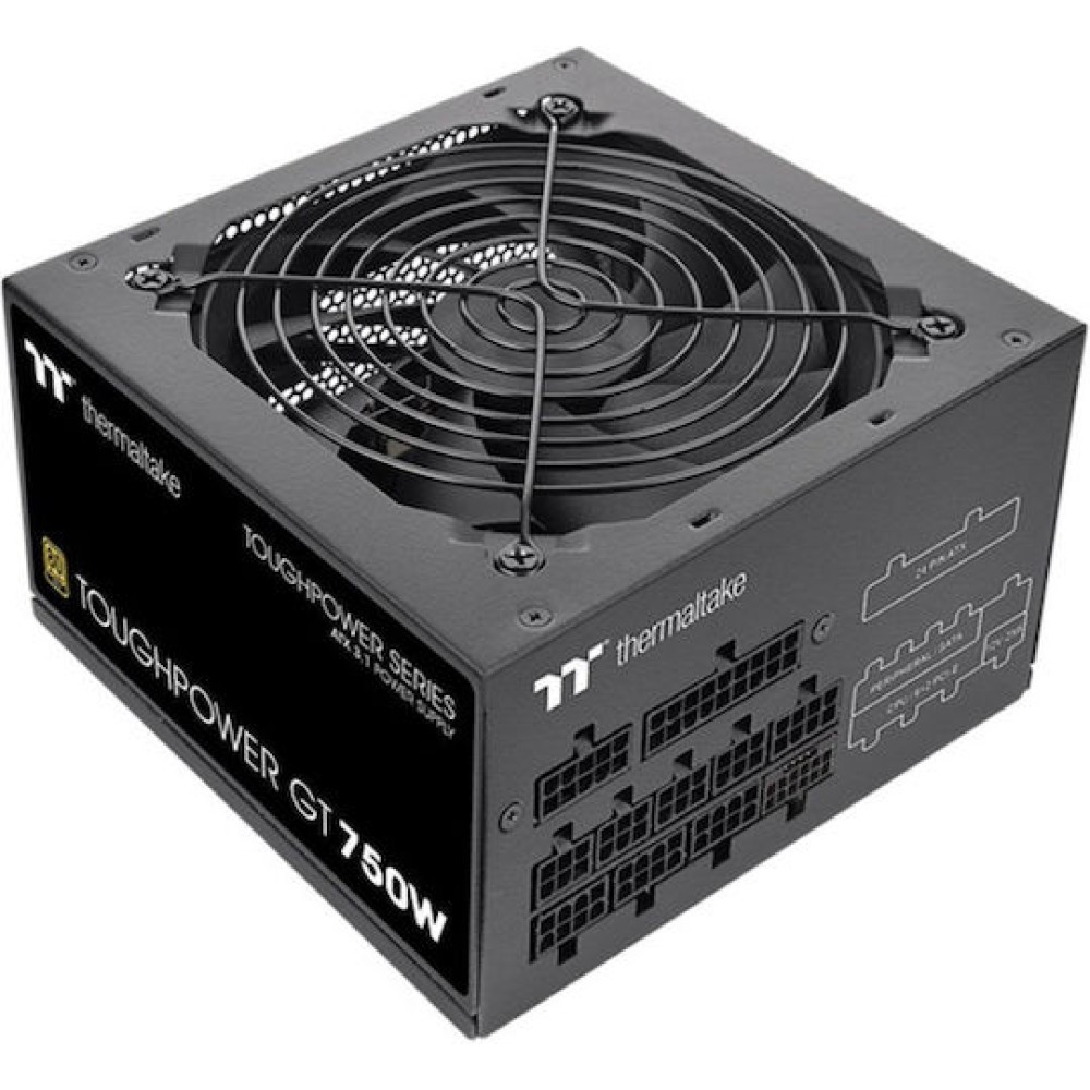 Thermaltake Toughpower GT 750W Μαύρο Τροφοδοτικό Υπολογιστή Full Modular 80 Plus Gold