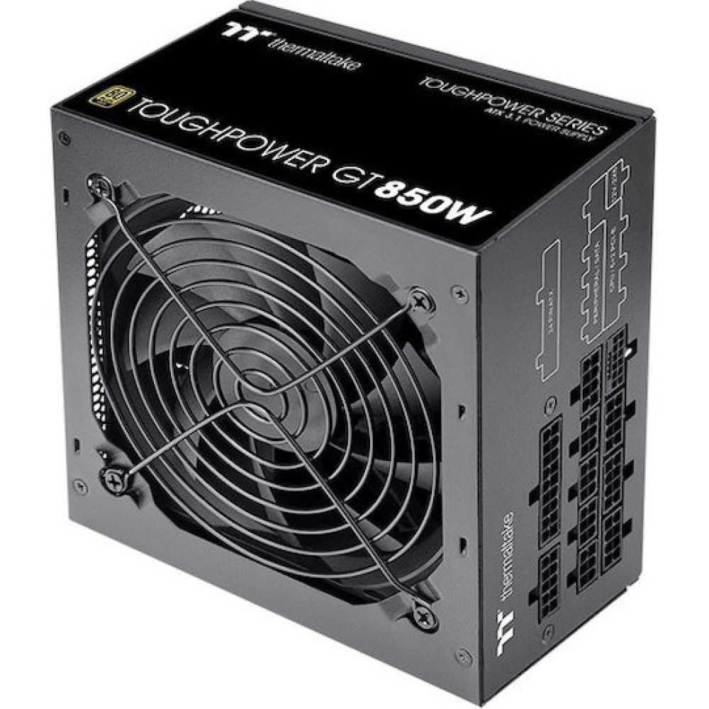Thermaltake Toughpower GT 850W Μαύρο Τροφοδοτικό Υπολογιστή Full Modular 80 Plus Gold
