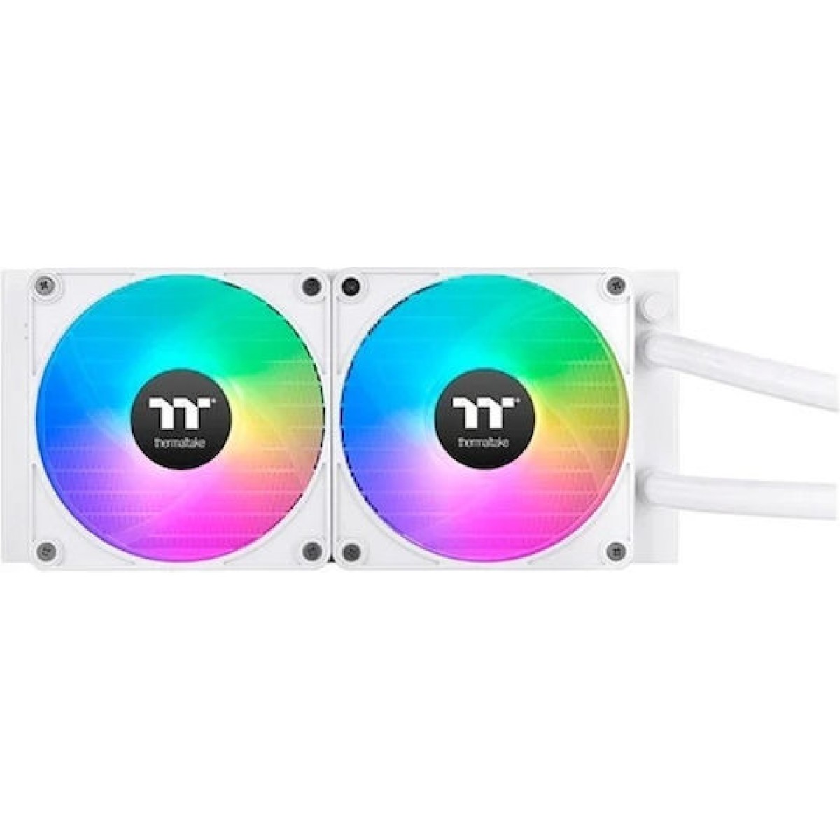 Thermaltake TH280 Ultra EX Snow Edition (v2) Υδρόψυξη Επεξεργαστή Διπλού Ανεμιστήρα 120mm για Socket AM4/AM5/1700/1200/115x με ARGB Φωτισμό