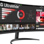 LG 34WR50QK-B Ultrawide VA HDR Curved Monitor 34\