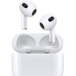 Apple AirPods 4 Earbud Bluetooth Handsfree Ακουστικά με Αντοχή στον Ιδρώτα και Θήκη Φόρτισης Λευκά