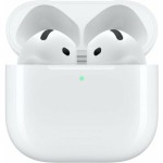 Apple AirPods 4 Earbud Bluetooth Handsfree Ακουστικά με Αντοχή στον Ιδρώτα και Θήκη Φόρτισης Λευκά