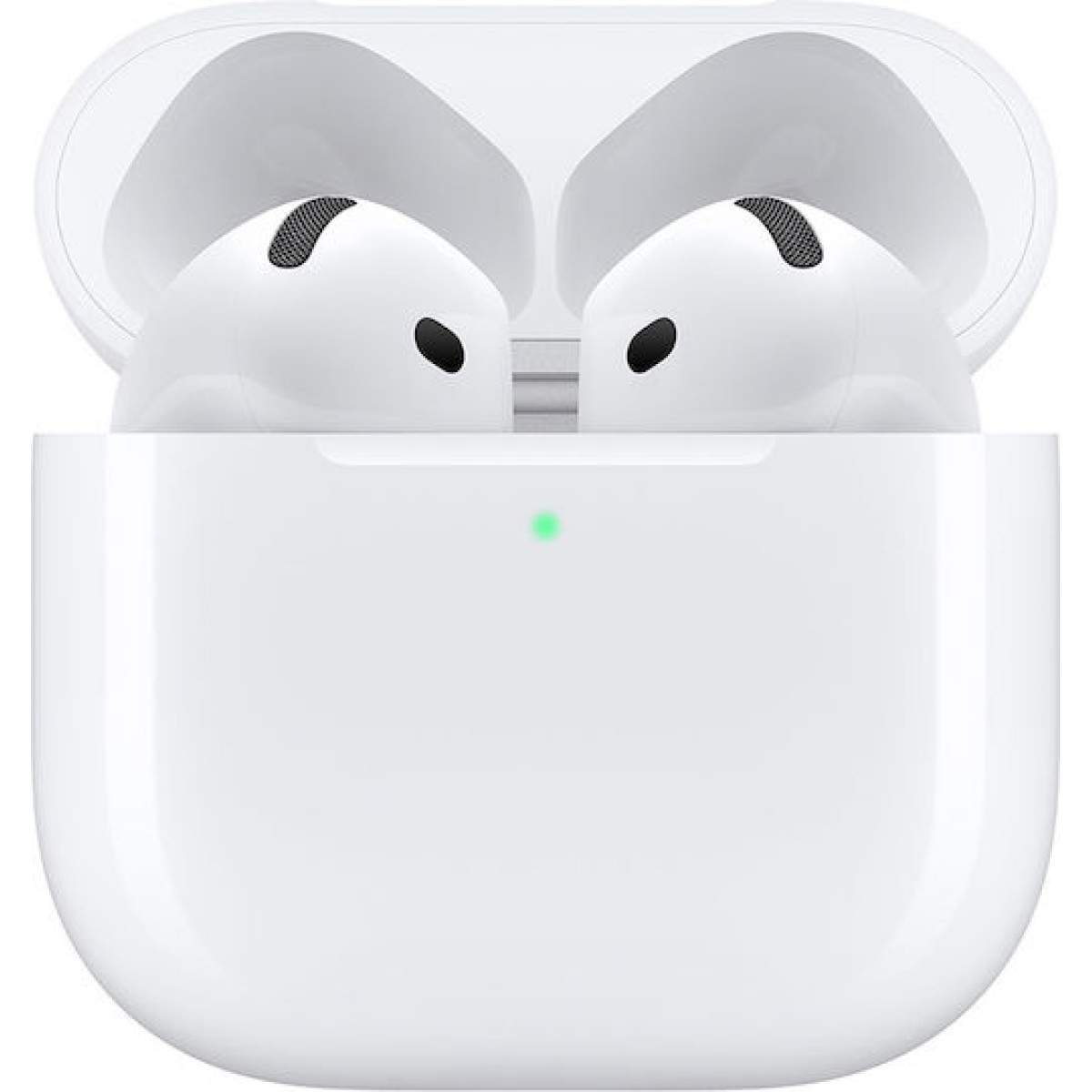 Apple AirPods 4 with Active Noise Cancellation Earbud Bluetooth Handsfree Ακουστικά με Αντοχή στον Ιδρώτα και Θήκη Φόρτισης Λευκά