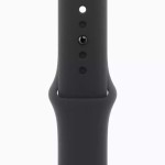 Apple Watch Series 10 Cellular Aluminium 42mm Αδιάβροχο με eSIM και Παλμογράφο (Jet Black Aluminium Case with Sport Band M/L)