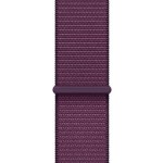 Apple Watch Series 10 Cellular Aluminium 42mm Αδιάβροχο με eSIM και Παλμογράφο (Rose Gold με Plum Sport Loop)