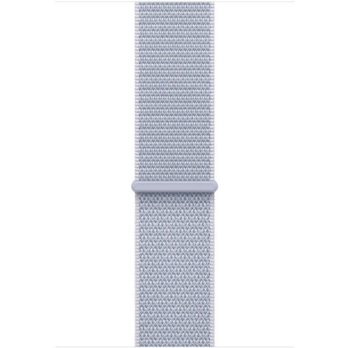 Apple Watch SE 2024 Cellular Aluminium 44mm Αδιάβροχο με eSIM και Παλμογράφο (Silver με Cloud Blue Sport Loop)