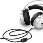 Sharkoon Skiller SGH50 Over Ear Gaming Headset με σύνδεση 3.5mm Γκρι