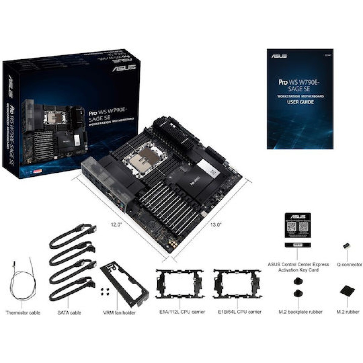 Asus Pro WS W790E-SAGE SE Motherboard Extended ATX με Intel LGA4677 Socket 90MB1C20-M0EAY0