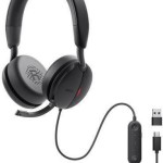 Dell Pro Wired ANC WH5024 On Ear Multimedia Ακουστικά με μικρόφωνο και σύνδεση USB-C