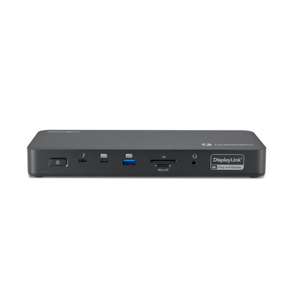 Kensington USB-C Docking Station με HDMI/DisplayPort 4K PD Ethernet και σύνδεση 4 Οθονών Μαύρο (K35234EU)