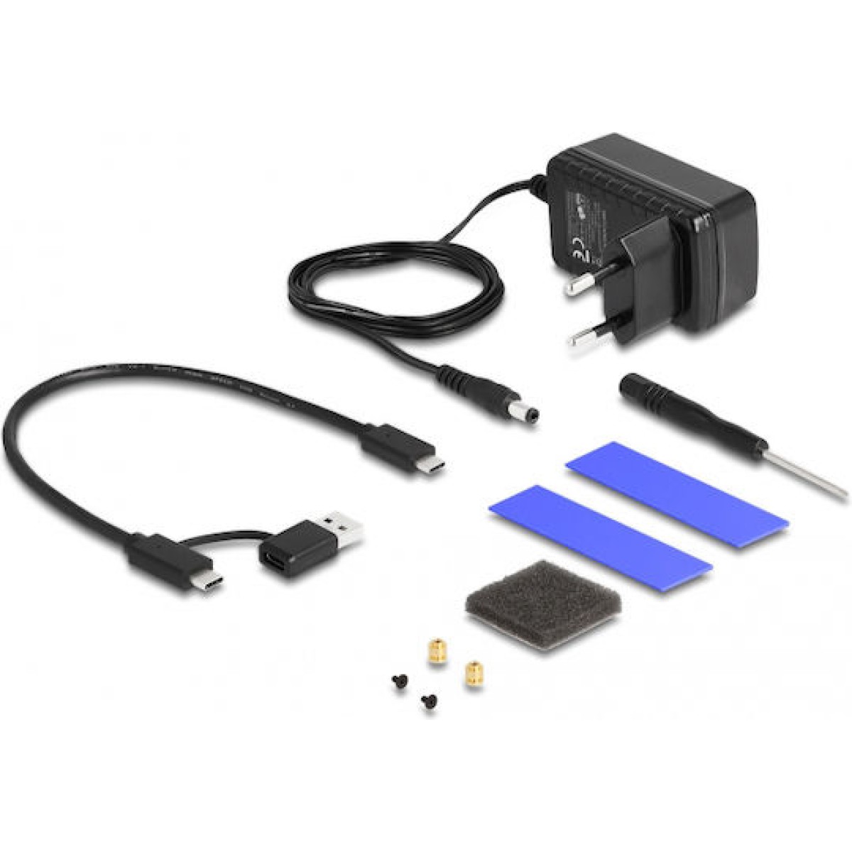 DeLock Θήκη για 2 Σκληρούς Δίσκους 2.5