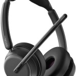 Epos IMPACT 1060T ANC MS TEAMS DUO Ασύρματα On Ear Multimedia Ακουστικά με μικρόφωνο και σύνδεση Bluetooth / USB-C