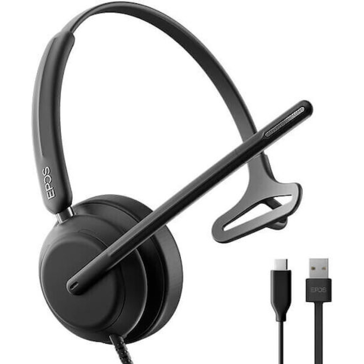 Epos Impact 730T On Ear Multimedia Ακουστικά με μικρόφωνο και σύνδεση USB-A / USB-C