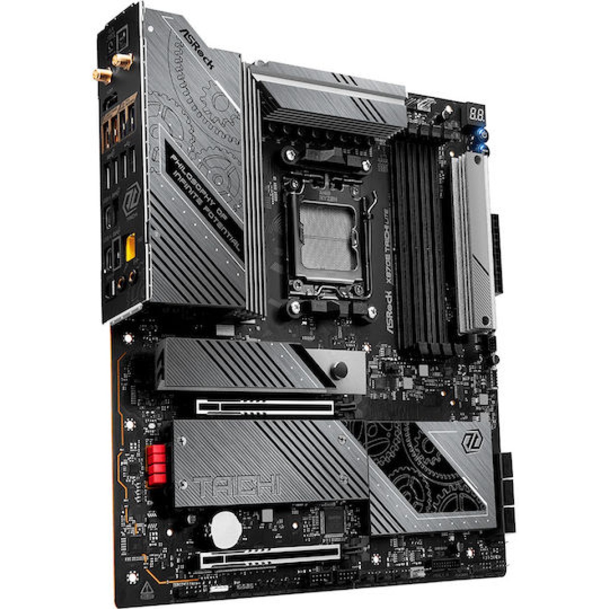 ASRock X870E Taichi Lite Wi-Fi Motherboard Extended ATX με AMD AM5 Socket 90-MXBPA0-A0UAYZ