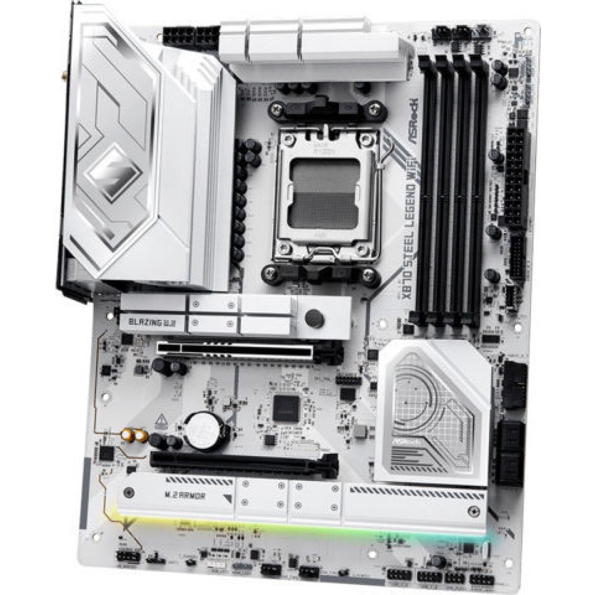ASRock Steel Legend WiFi X870 Motherboard ATX με AMD AM5 Socket 90-MXBPJ0-A0UAYZ