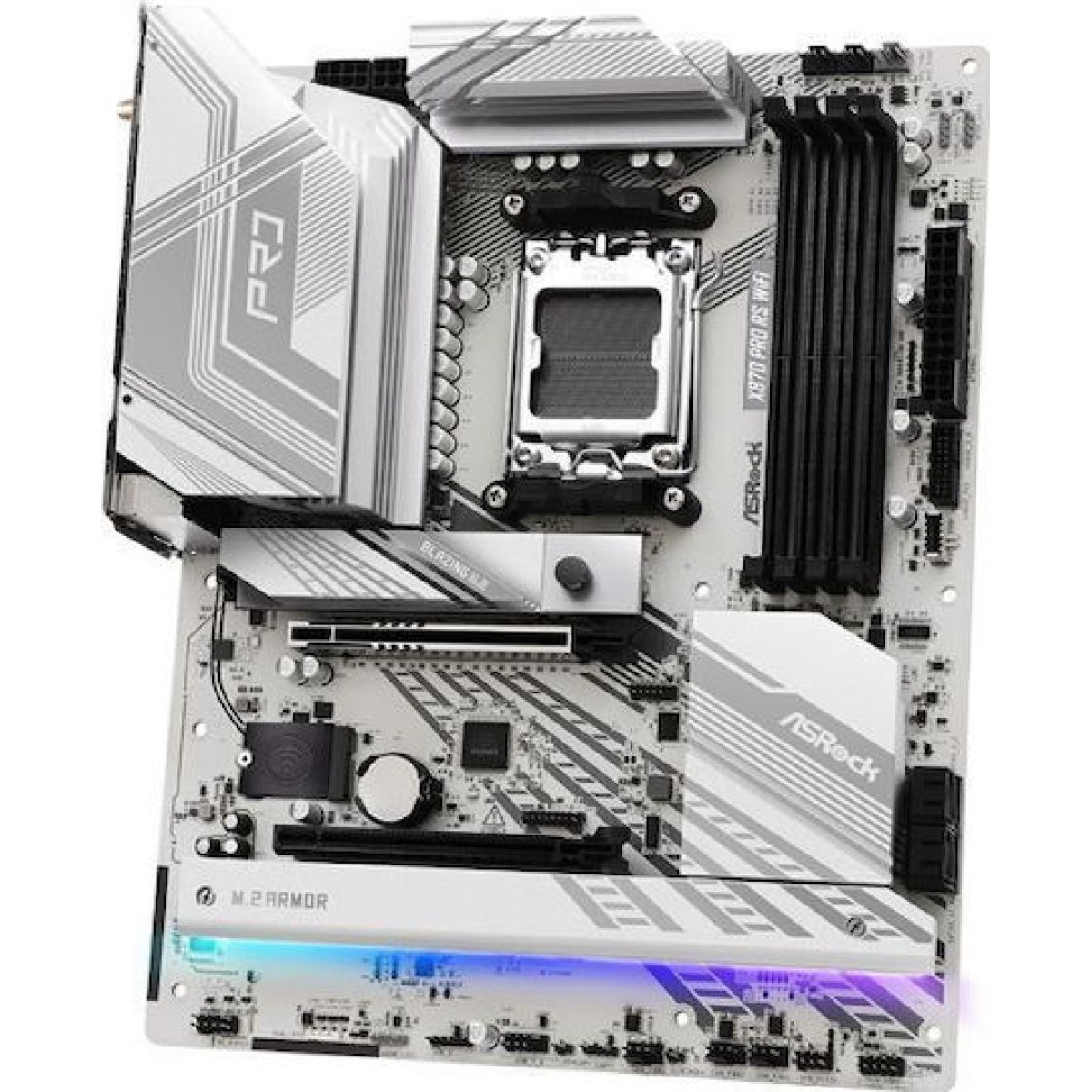 ASRock X870 Pro RS WiFi Motherboard ATX με AMD AM5 Socket 90-MXBQ00-A0UAYZ
