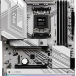 ASRock X870 Pro RS Motherboard ATX με AMD AM5 Socket 90-MXBPZ0-A0UAYZ