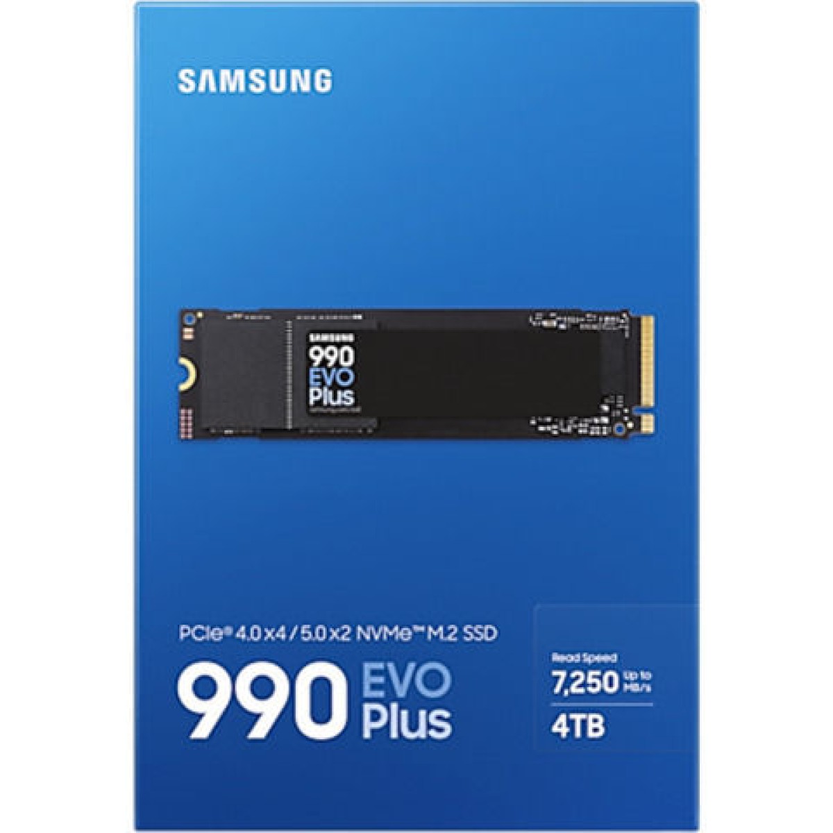 Samsung 990 EVO Plus SSD 4TB M.2 NVMe PCI Express 5.0