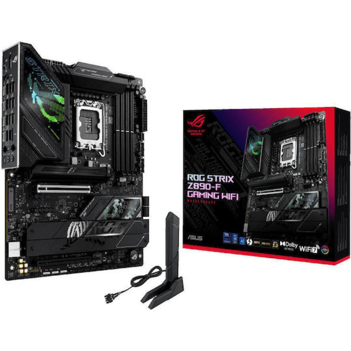 Asus Rog Strix Z890-F Gaming Wifi Motherboard ATX με Intel 1851 Socket 90MB1I40-M0EAY0
