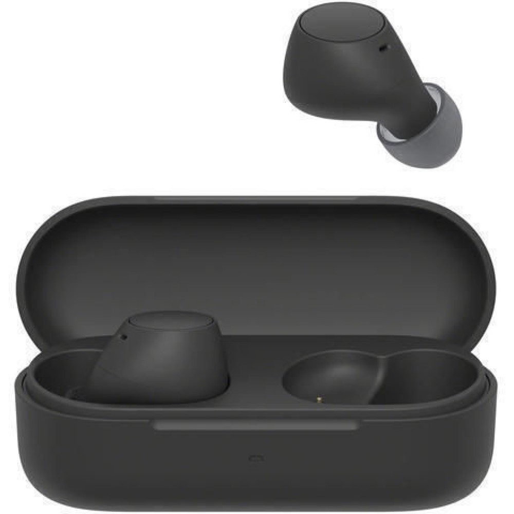 Sony WF-C510 In-ear Bluetooth Handsfree Ακουστικά με Αντοχή στον Ιδρώτα και Θήκη Φόρτισης Μαύρα