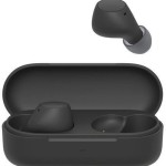 Sony WF-C510 In-ear Bluetooth Handsfree Ακουστικά με Αντοχή στον Ιδρώτα και Θήκη Φόρτισης Μαύρα