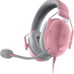 Razer BlackShark V2 X Over Ear Gaming Headset με σύνδεση 3.5mm Quartz