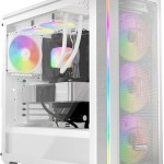 Be Quiet Light Wings LX HS Case Fan 120mm με ARGB Φωτισμό και Σύνδεση 3-Pin / 4-Pin PWM 3τμχ Λευκό