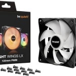Be Quiet Light Wings LX Case Fan 120mm με ARGB Φωτισμό και Σύνδεση 3-Pin / 4-Pin PWM 3τμχ
