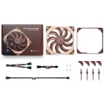 Noctua NF-A14x25 G2 PWM Case Fan 140mm με Χωρίς Led Φωτισμό και Σύνδεση 4-Pin Καφέ