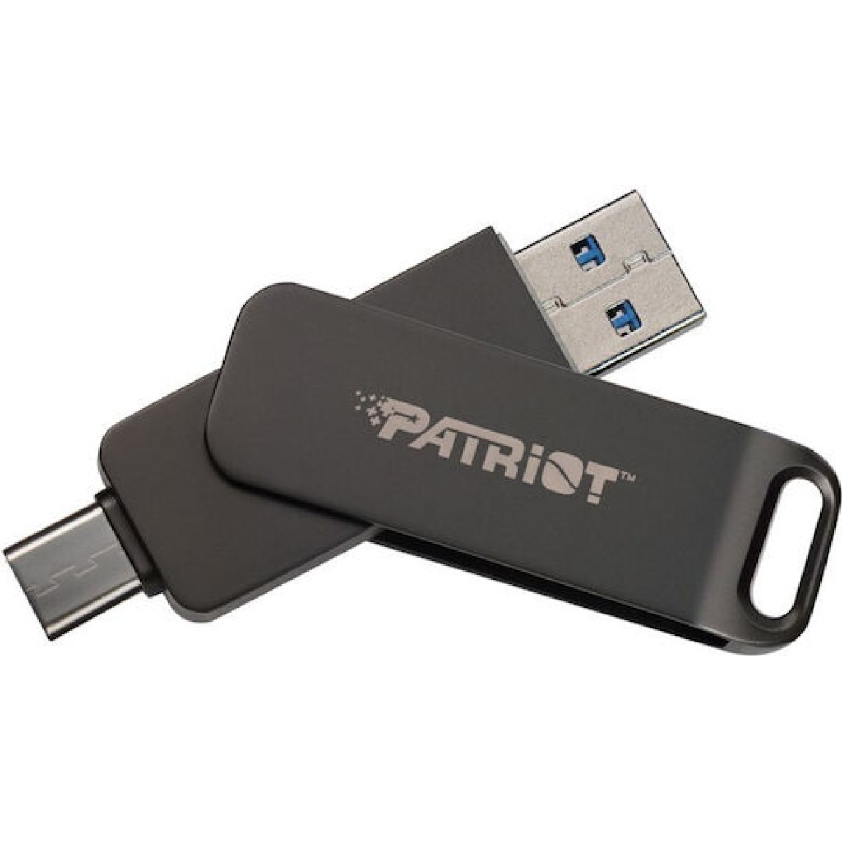 Patriot Rage R550 1.0TB USB 2.0 Stick με σύνδεση USB-A & USB-C Μαύρο