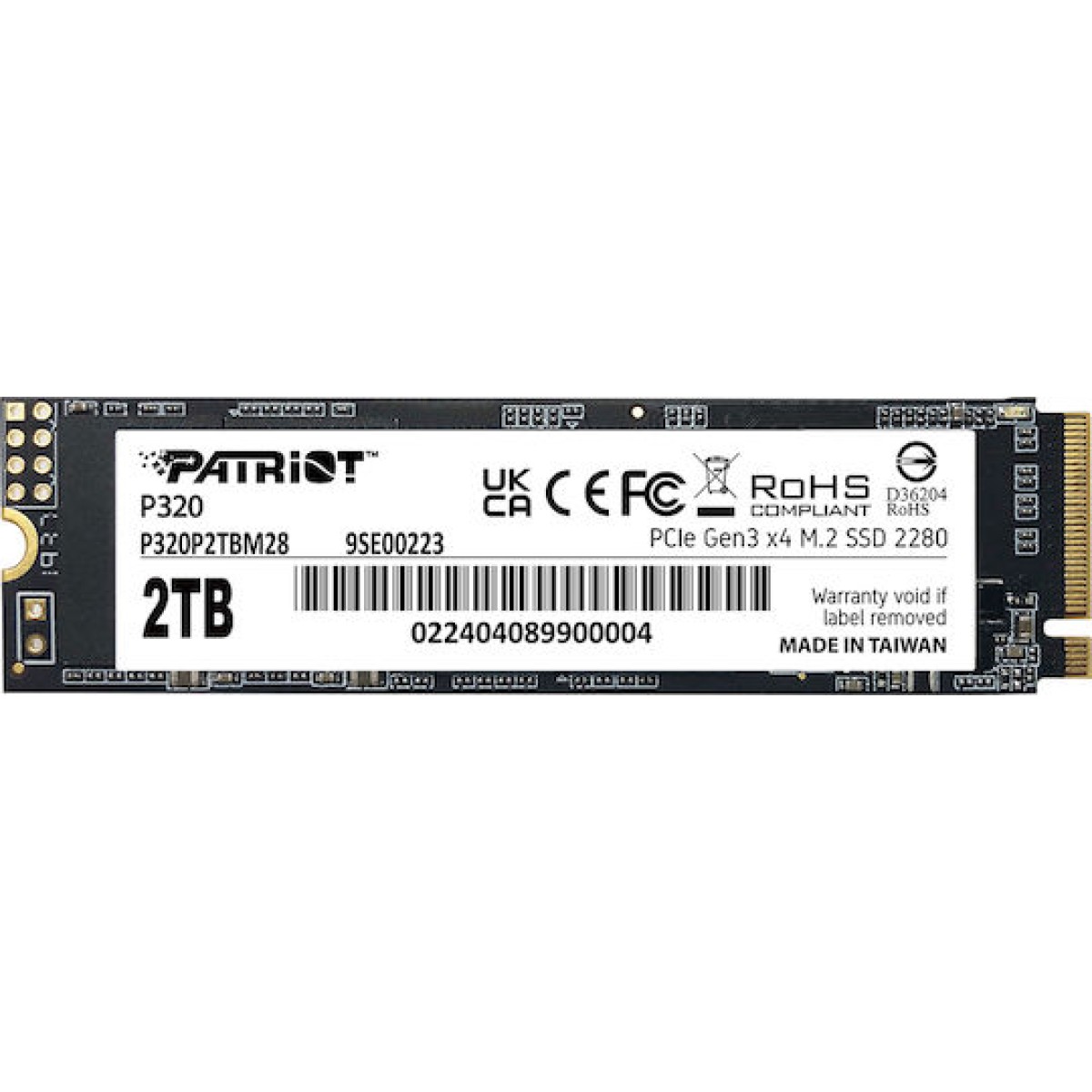 Patriot Viper P320 SSD 2TB M.2 NVMe PCI Express 4.0