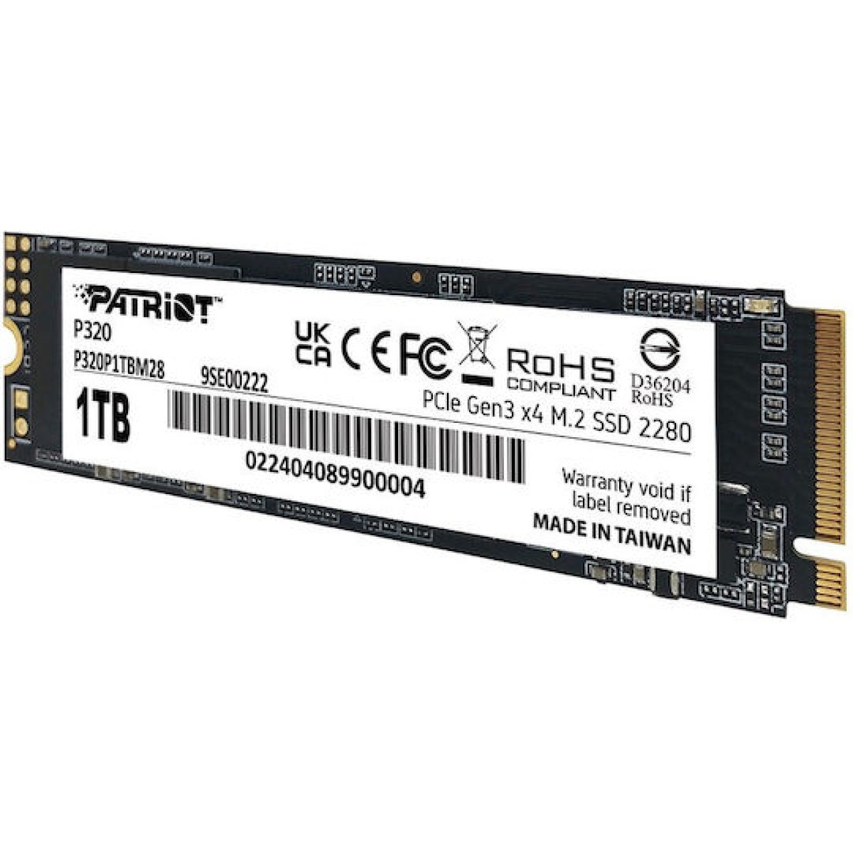 Patriot Viper P320 SSD 512GB M.2 NVMe PCI Express 4.0