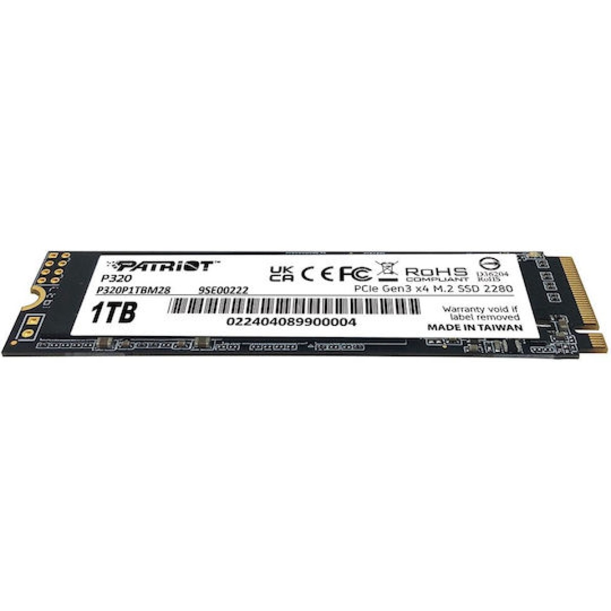 Patriot Viper P320 SSD 512GB M.2 NVMe PCI Express 4.0