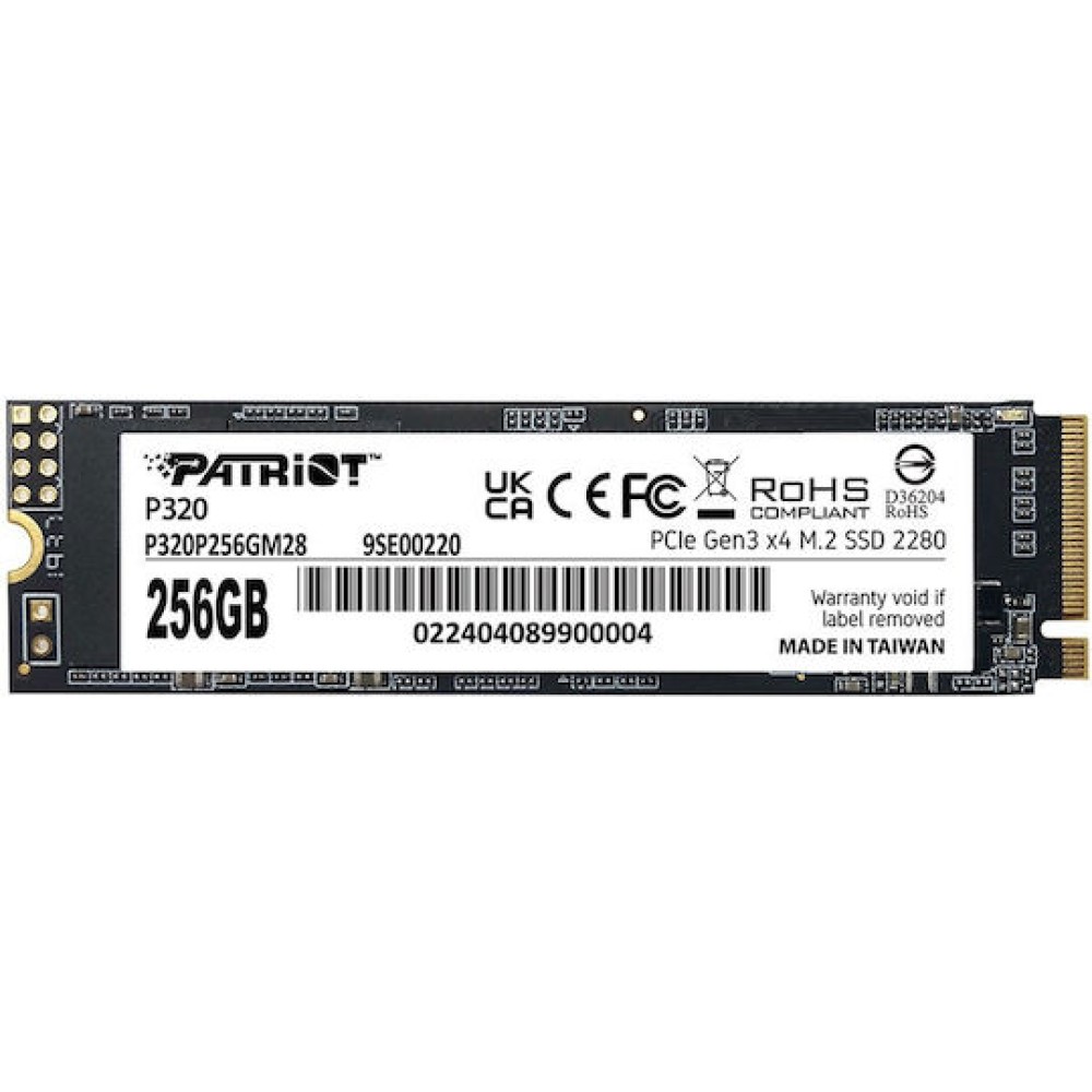 Patriot Viper P320 SSD 256GB M.2 NVMe PCI Express 4.0