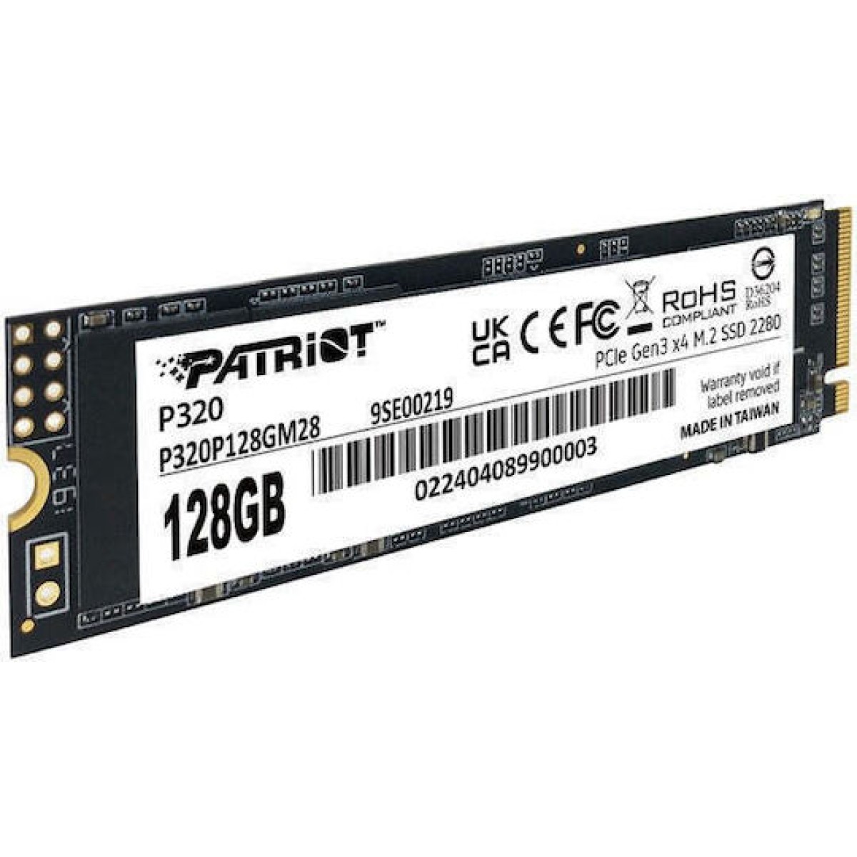Patriot Viper P320 SSD 128GB M.2 NVMe PCI Express 3.0