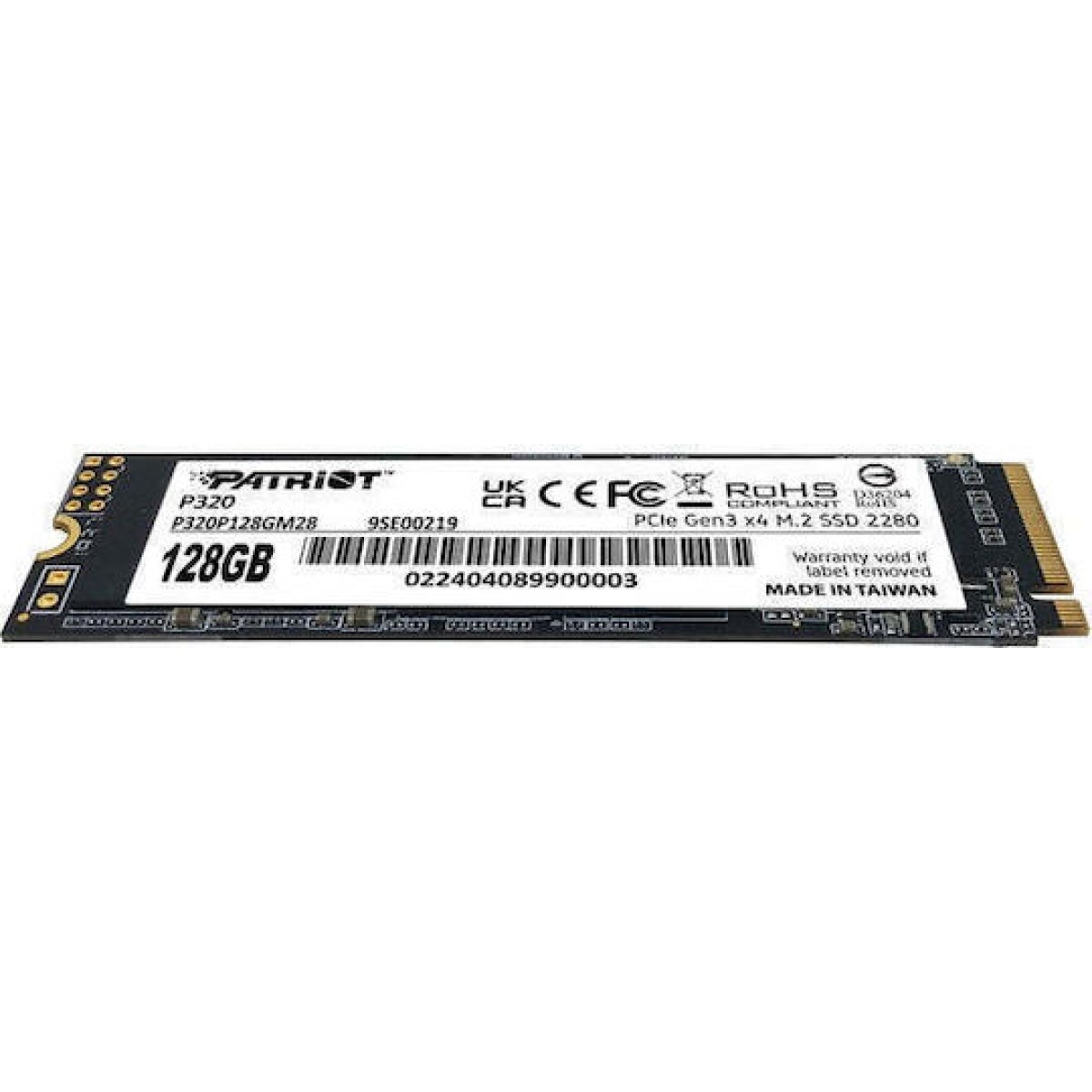 Patriot Viper P320 SSD 128GB M.2 NVMe PCI Express 3.0