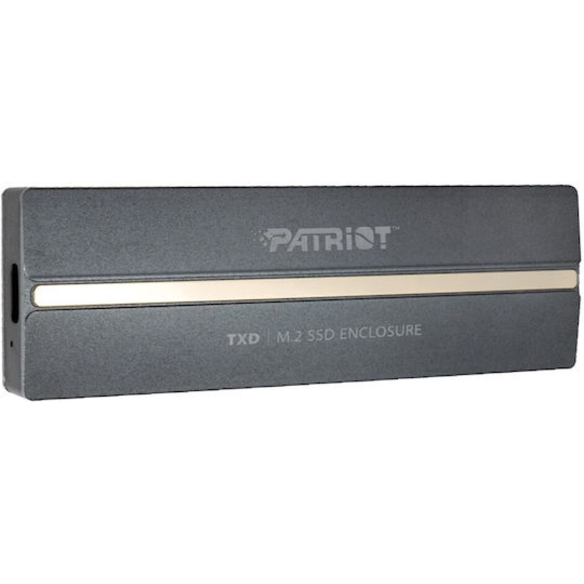 Patriot Θήκη για Σκληρό Δίσκο M.2 SATA III NVME με σύνδεση Type-C σε Γκρι χρώμα