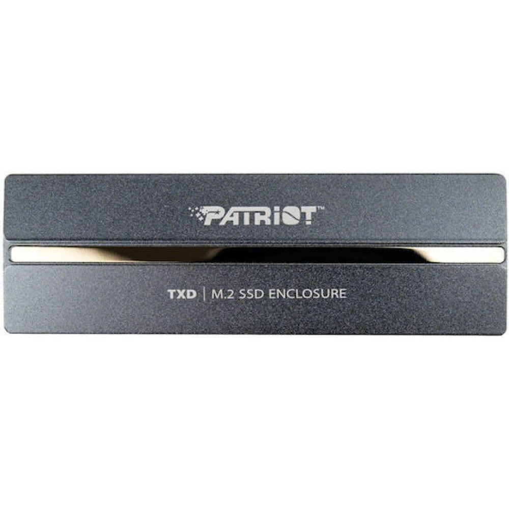 Patriot Θήκη για Σκληρό Δίσκο M.2 SATA III NVME με σύνδεση Type-C σε Γκρι χρώμα