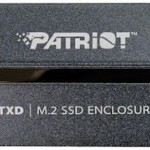 Patriot Θήκη για Σκληρό Δίσκο M.2 SATA III NVME με σύνδεση Type-C σε Γκρι χρώμα