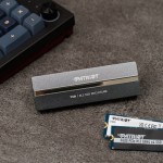 Patriot Θήκη για Σκληρό Δίσκο M.2 SATA III NVME με σύνδεση Type-C σε Γκρι χρώμα