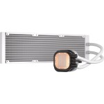 Corsair Nautilus 360 RS Υδρόψυξη Επεξεργαστή Τριπλού Ανεμιστήρα 120mm για Socket AM4/AM5/1700 με ARGB Φωτισμό Λευκή