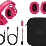 Logitech Pro X 2 Lightspeed Ασύρματο Over Ear Gaming Headset με σύνδεση 3.5mm / Bluetooth Ροζ