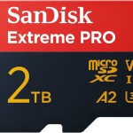 Sandisk Extreme PRO microSDXC 2TB Class 10 UHS-I με αντάπτορα