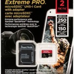 Sandisk Extreme PRO microSDXC 2TB Class 10 UHS-I με αντάπτορα